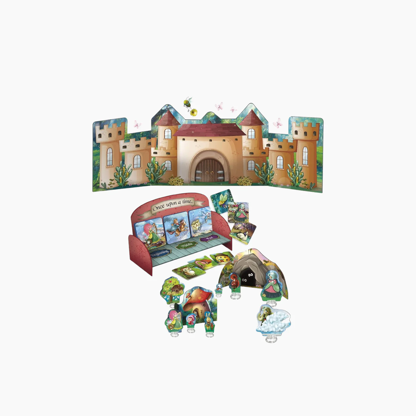Lisciani Montessori Inventing Fairytales Toy Playset - Image 2
