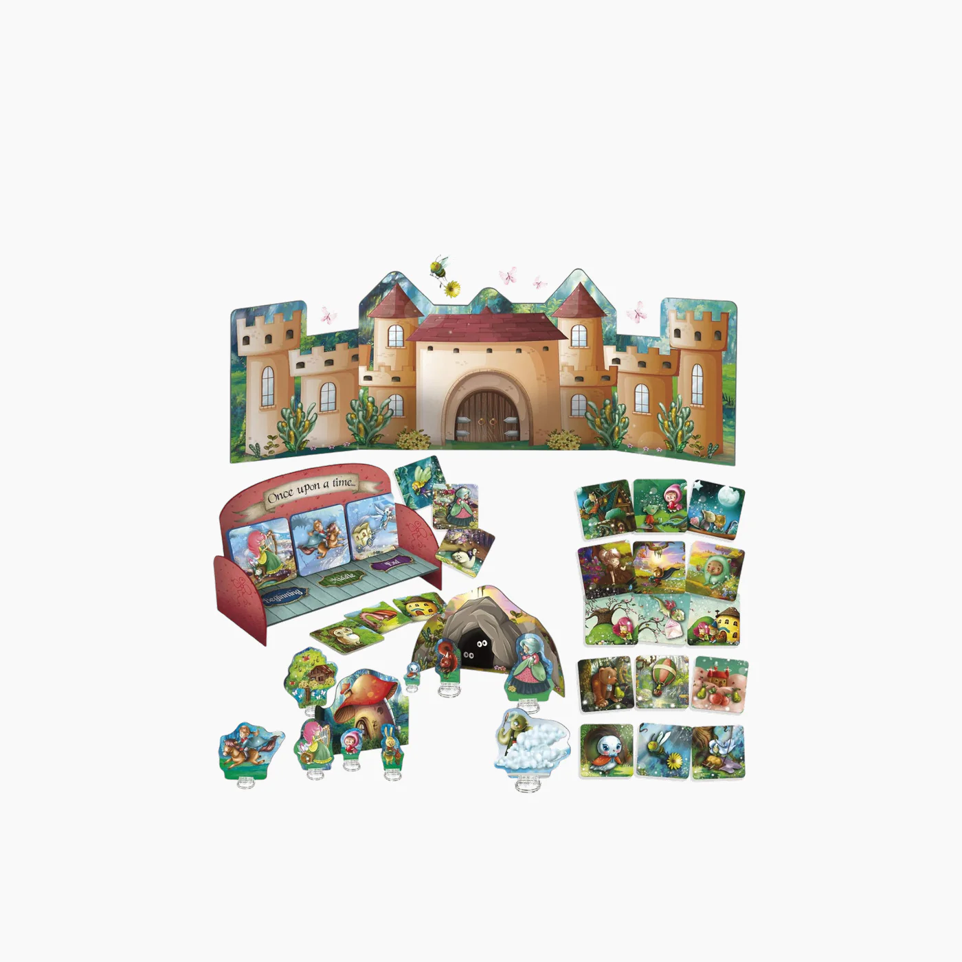 Lisciani Montessori Inventing Fairytales Toy Playset - Image 3