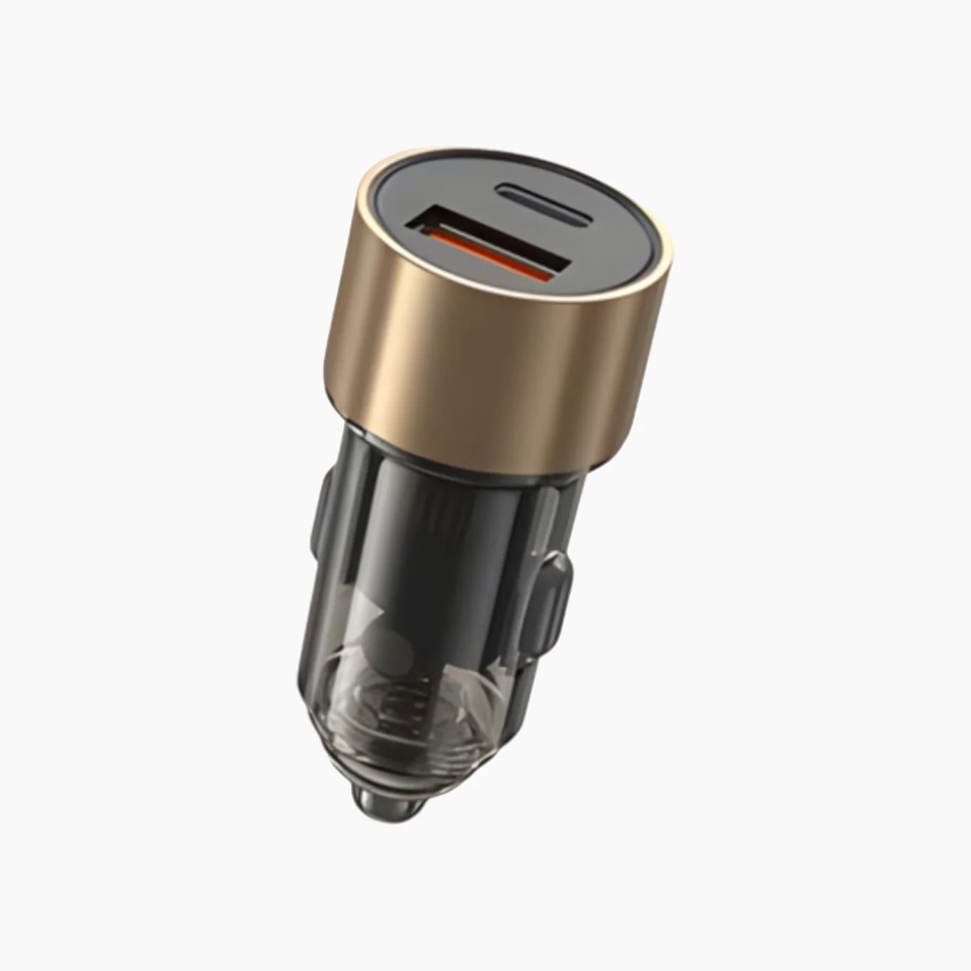 LITO IN-C04 Transparent Metal Car Charger