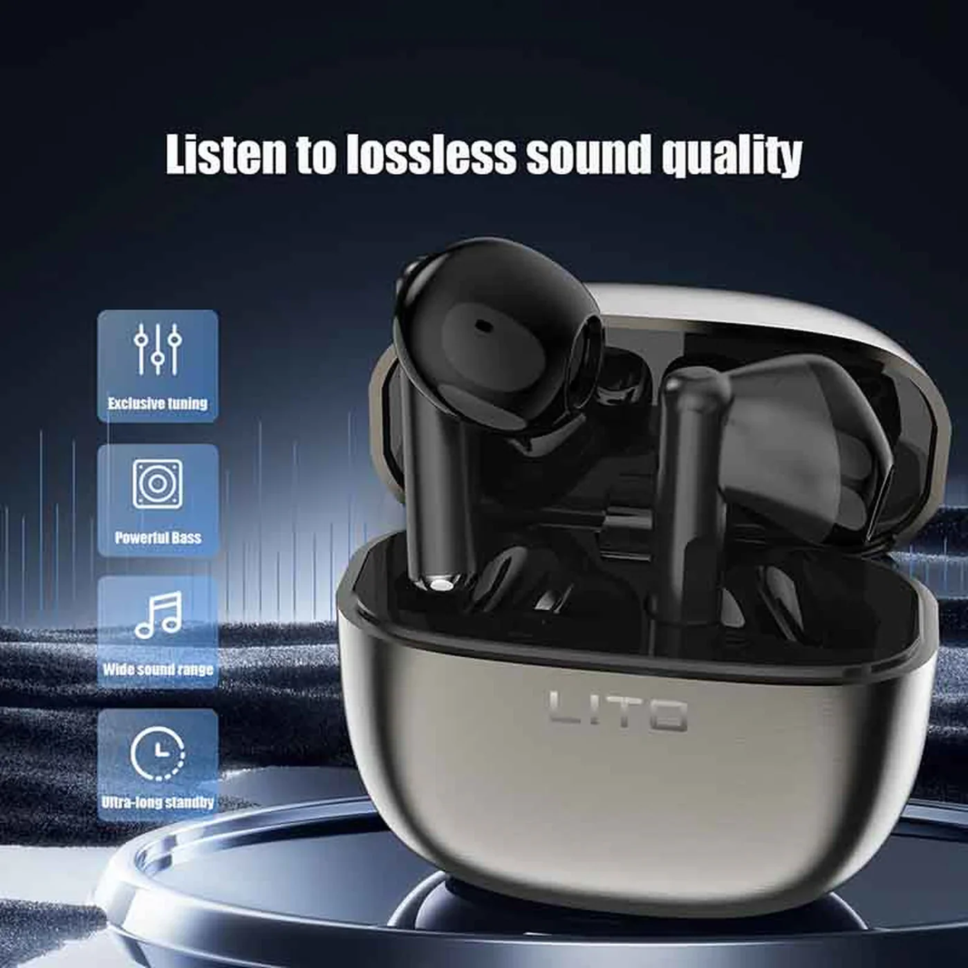 LITO LT T11 Wireless Earbuds - Image 3