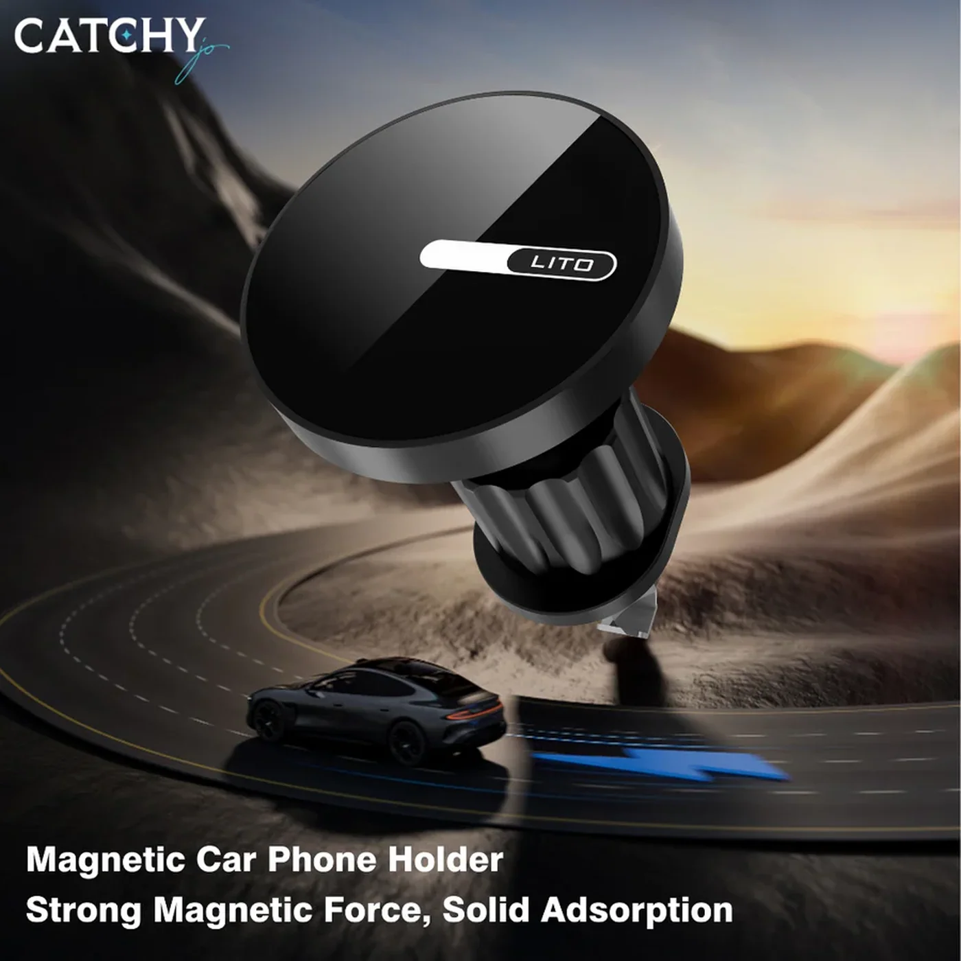 YESIDO LITO LT-W05 Magnetic Car Phone Holder - Image 3