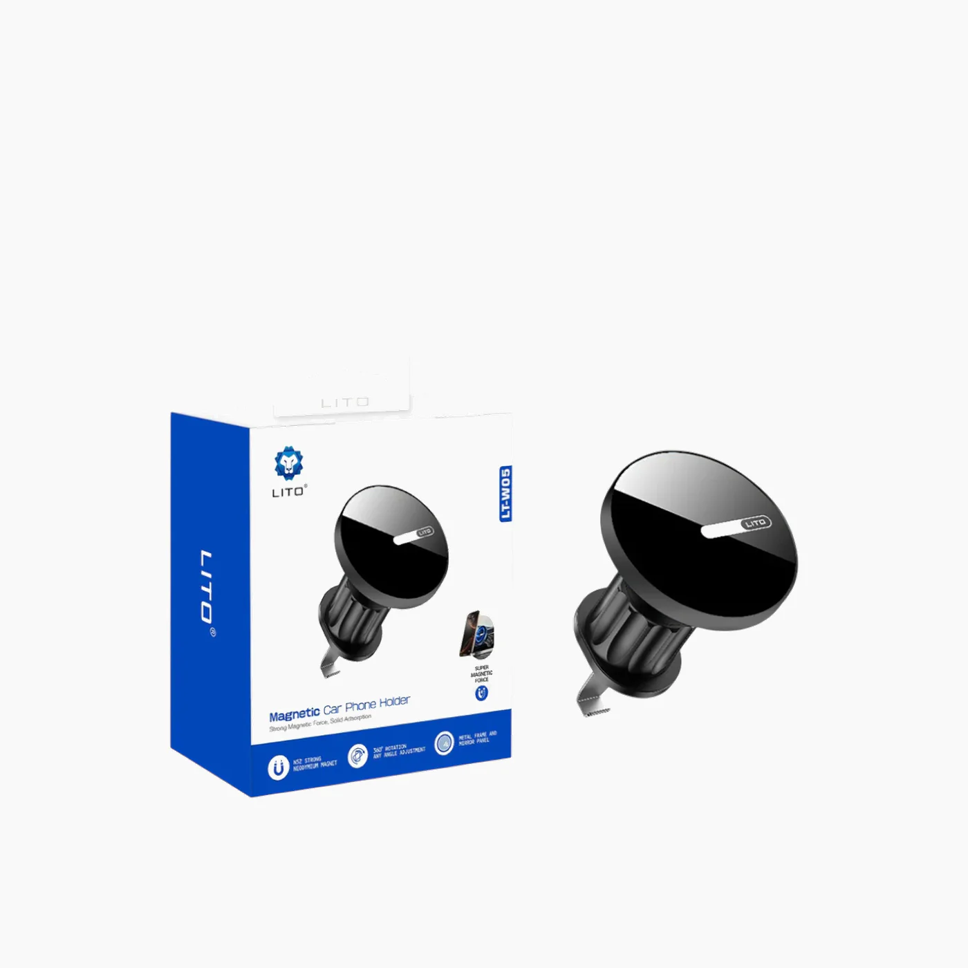 YESIDO LITO LT-W05 Magnetic Car Phone Holder - Image 5