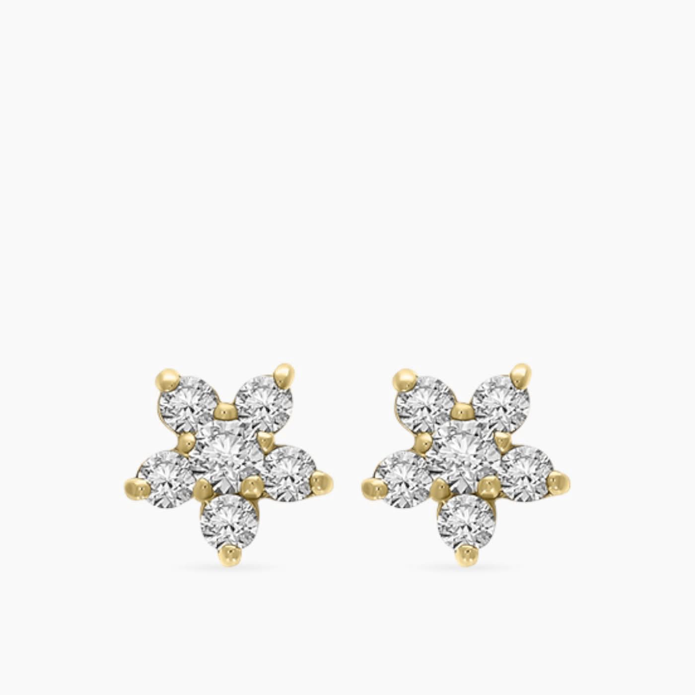 Baby Chic Fine Jewelry Little Flora Earrings - Image 2