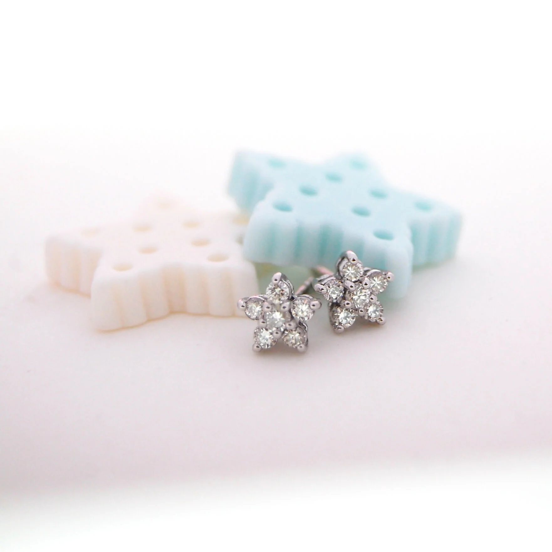 Baby Chic Fine Jewelry Little Flora Earrings - Image 4