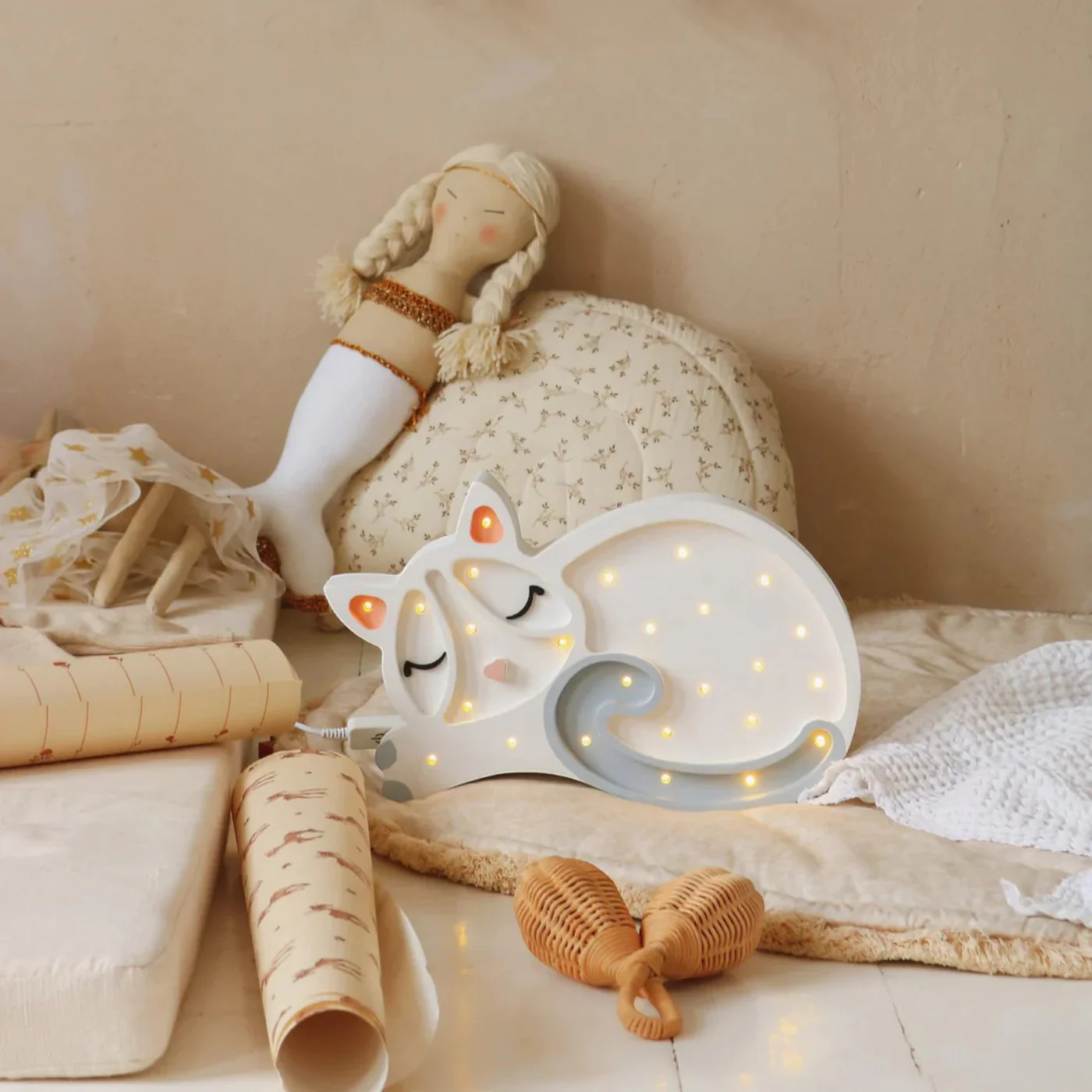 Little Lights Kitten Lamp - Image 3