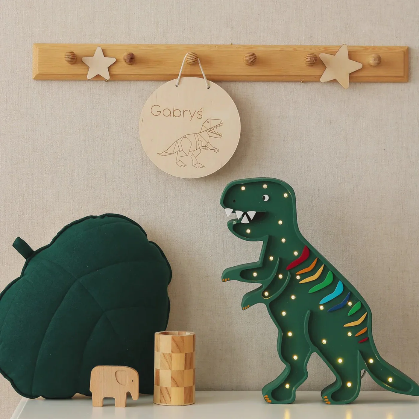 Little Lights T-Rex Lamp - Image 2