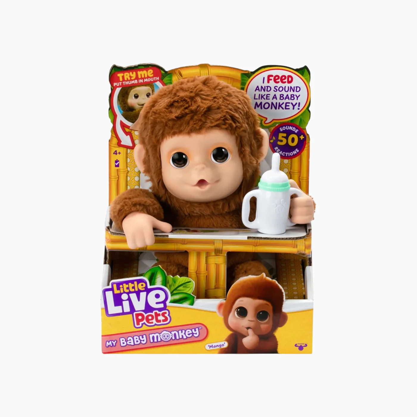 Little Live Pets My ay Monkey Single Pack- Mango