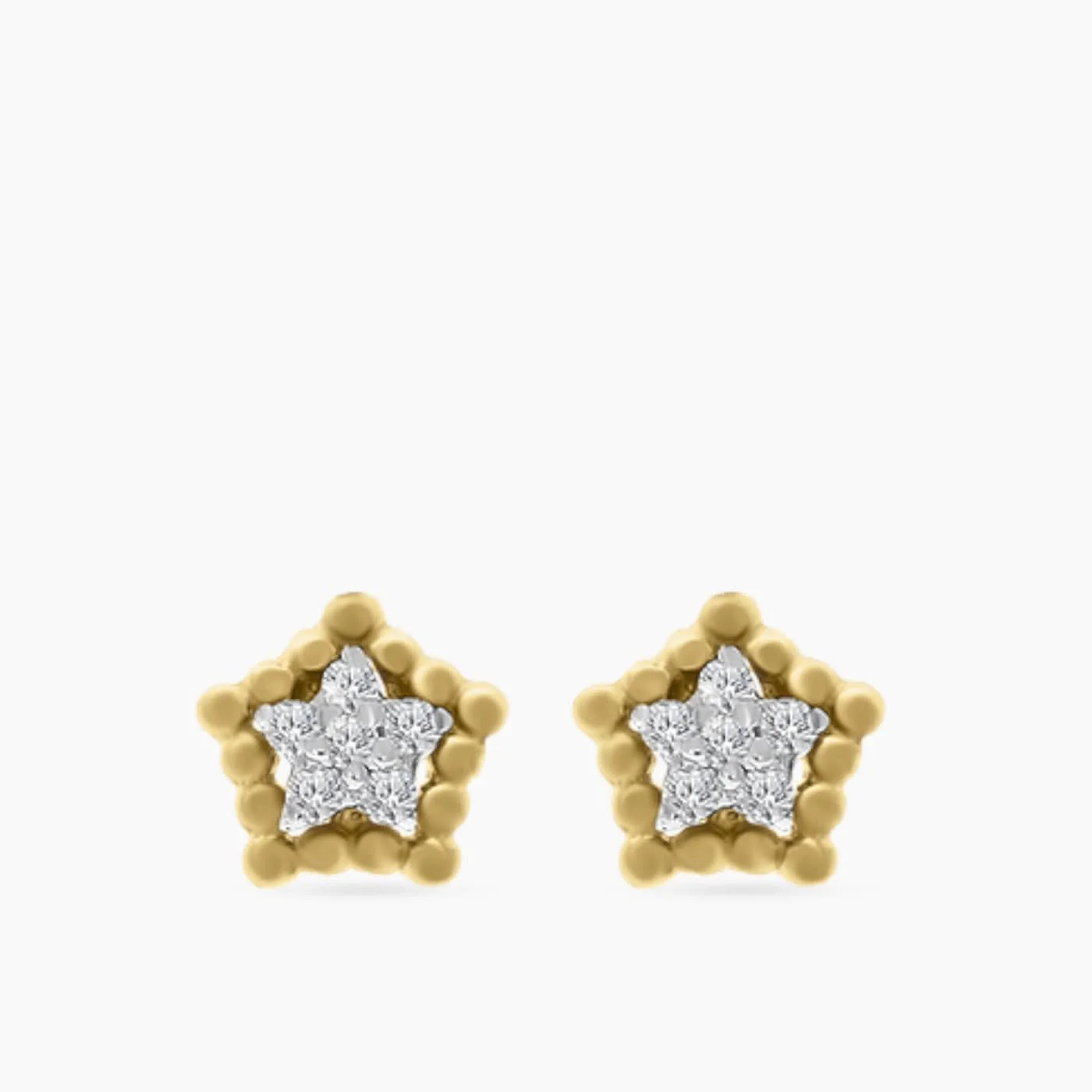 Baby Chic Fine Jewelry Little Star Earrings