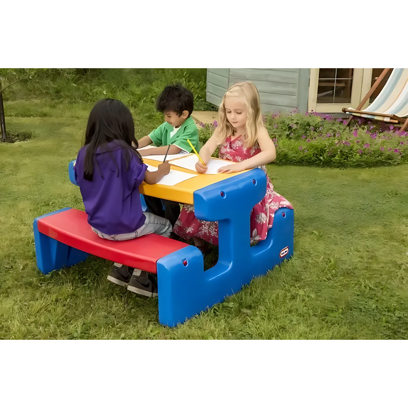 Little Tikes Large Picnic Table - Image 3