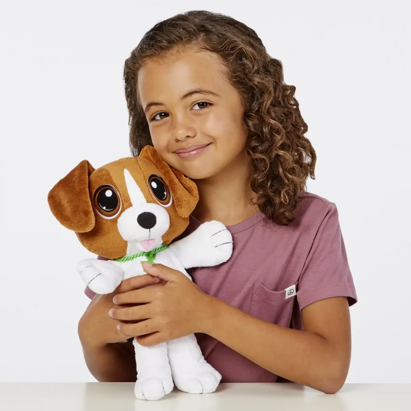 Little Tikes Rescue Tales Cuddly Pup Beagle Stuffed Animal - Image 3
