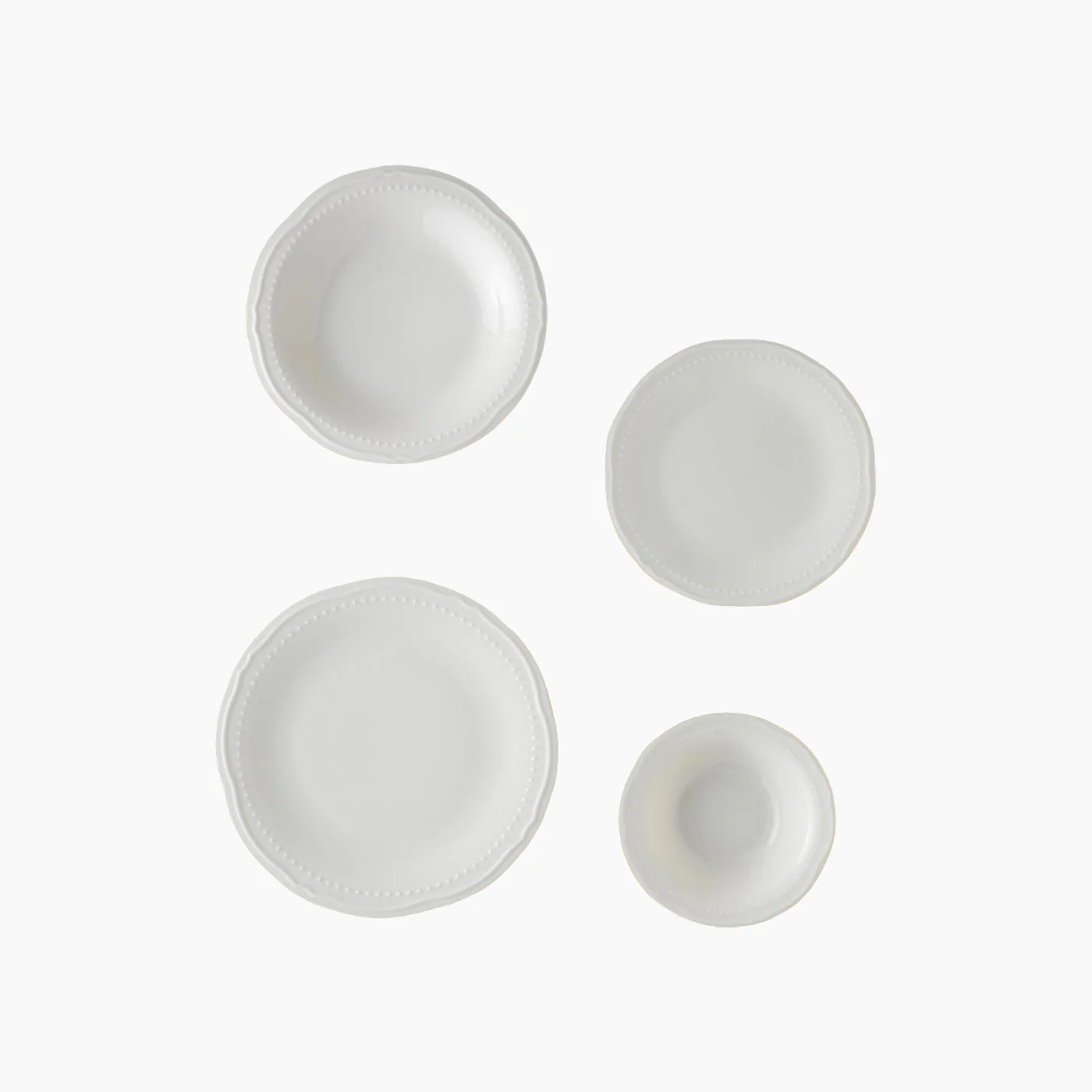 EH Living Livia Porcelain Table Set 24 Pieces, 6 Servings Gold - Image 4