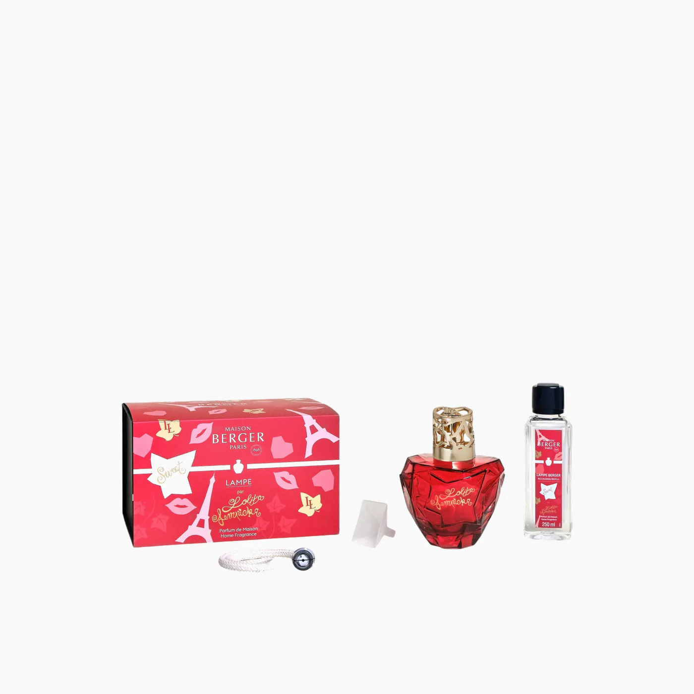 Maison Berger Paris LL Sweet Lamp Berger Premium Gift Pack Red - Image 2