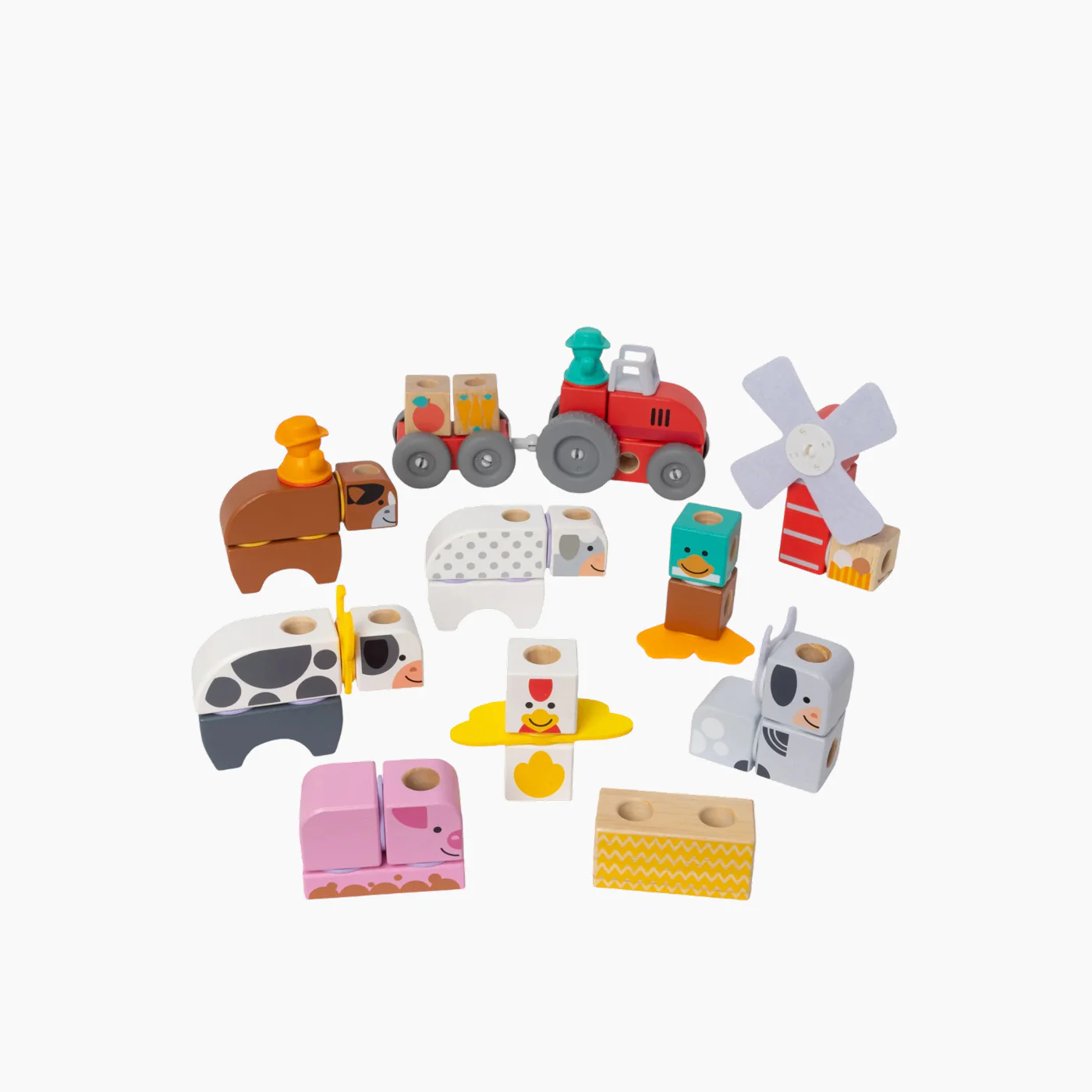 DEVELOPMENTAL TOYS lockales Farm Friends Play Set- 16 Pcs - Image 3