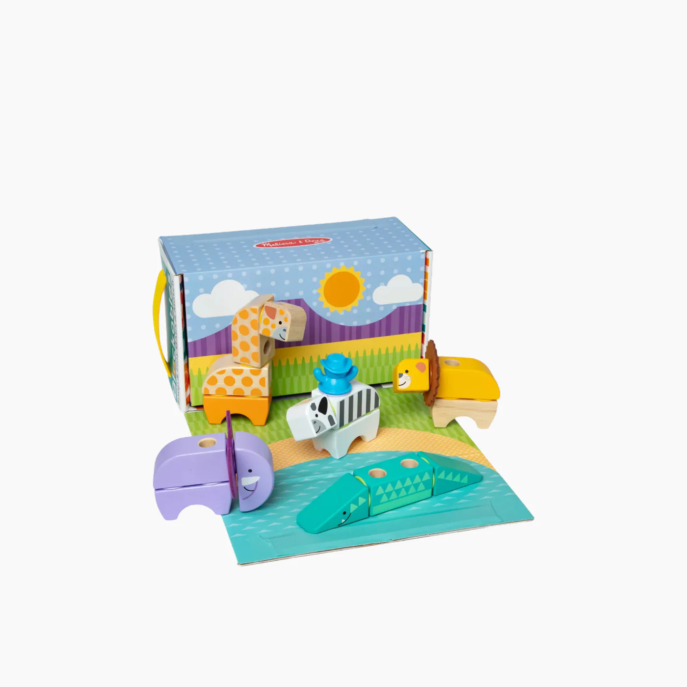DEVELOPMENTAL TOYS lockales Safari Play Set- 34 Pcs