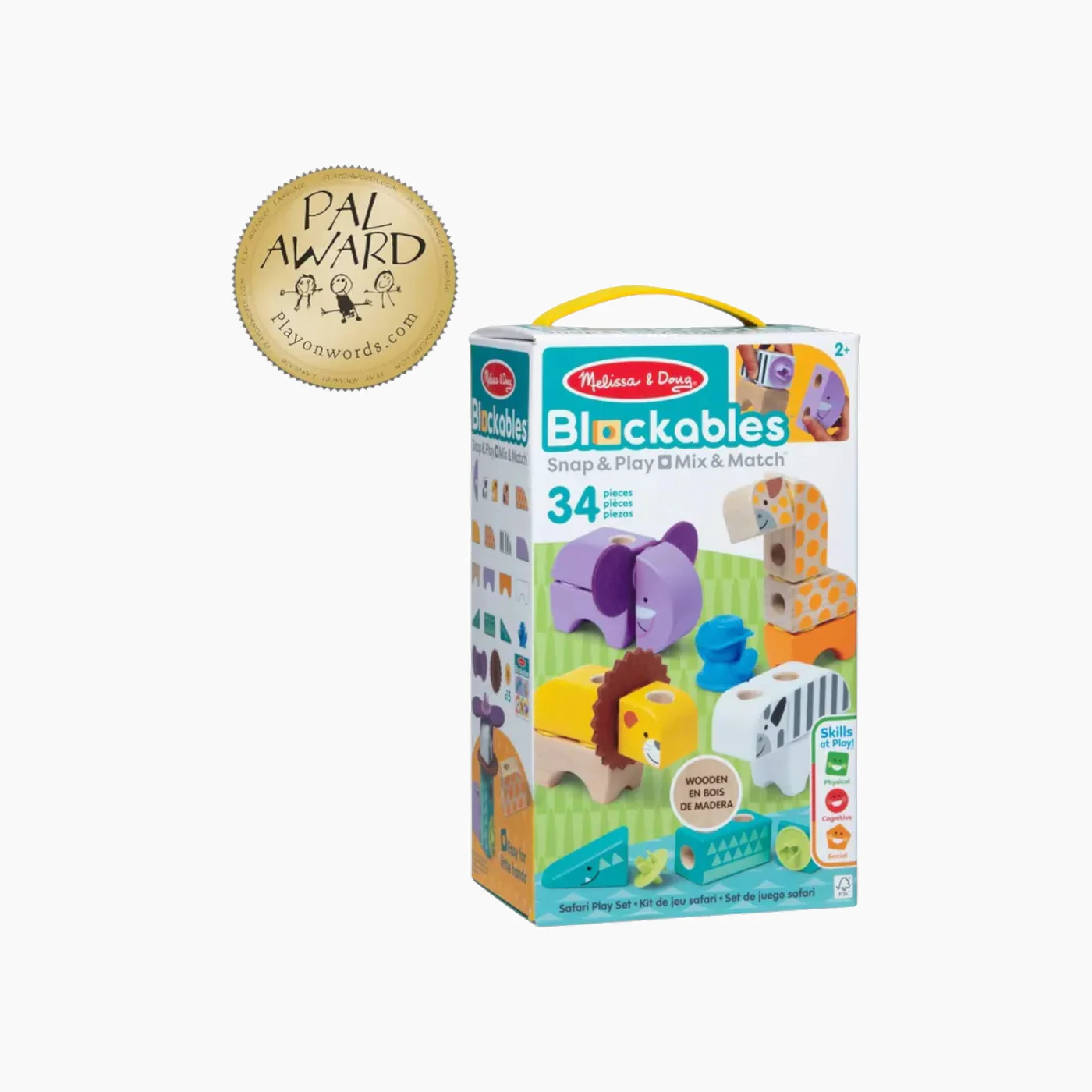 DEVELOPMENTAL TOYS lockales Safari Play Set- 34 Pcs - Image 2