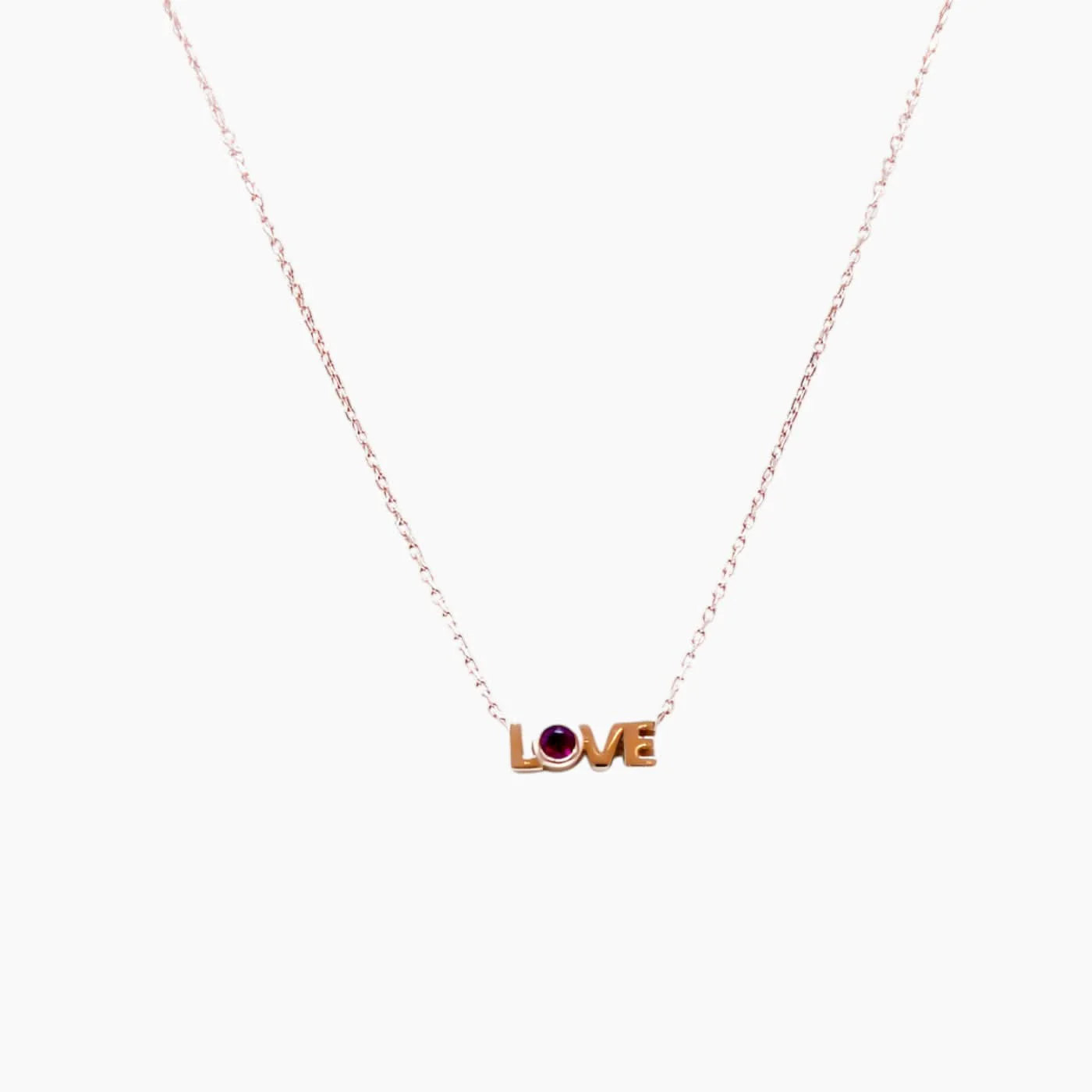 Stone Fine Jewelry Love Necklace