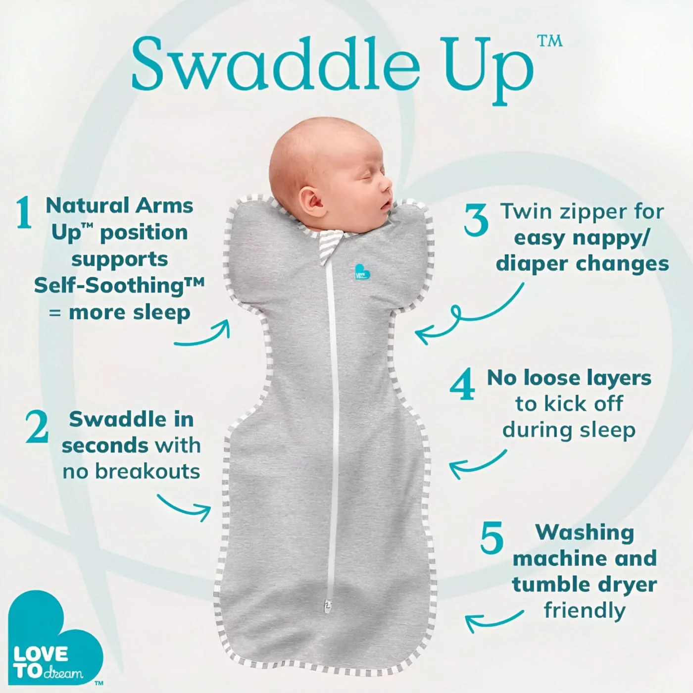 Love To Dream Swaddle Up Swaddle - Image 22