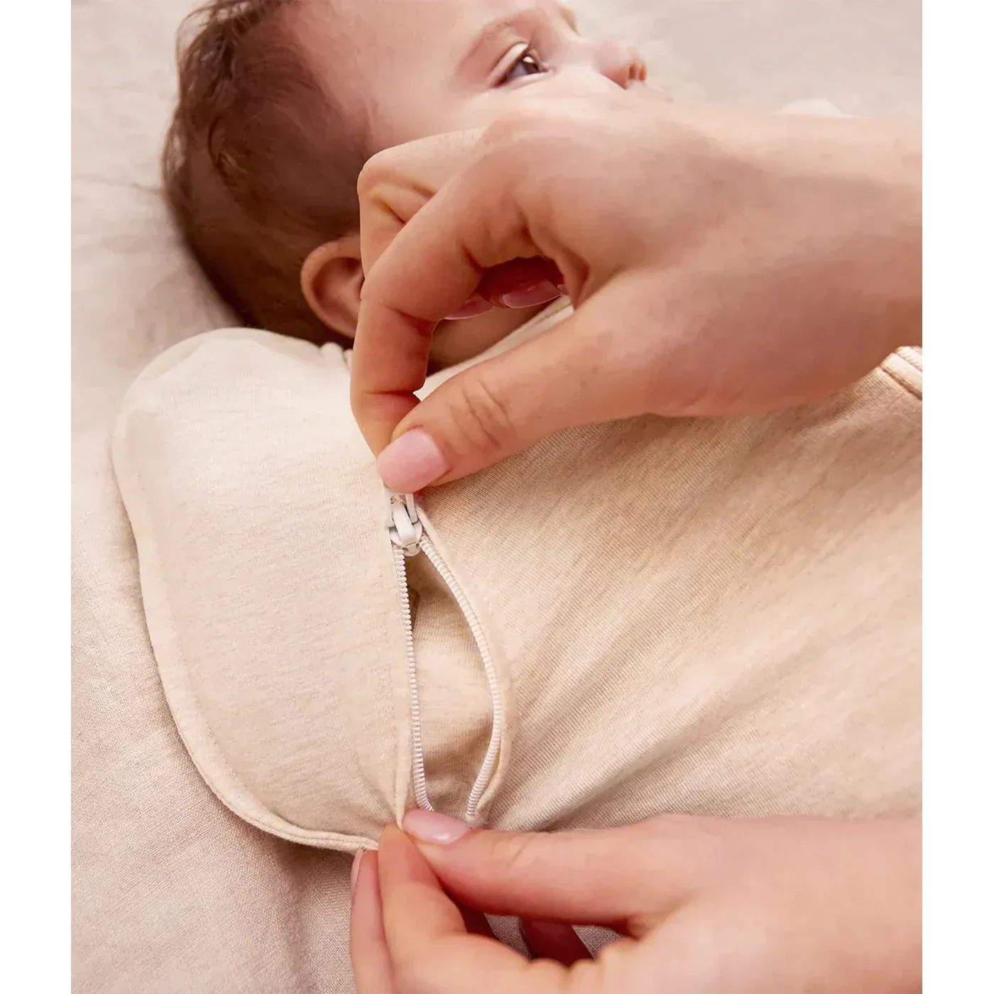 Love To Dream Swaddle Up™ Transition Bag Original 1.0 Tog Oatmeal Large - Image 5