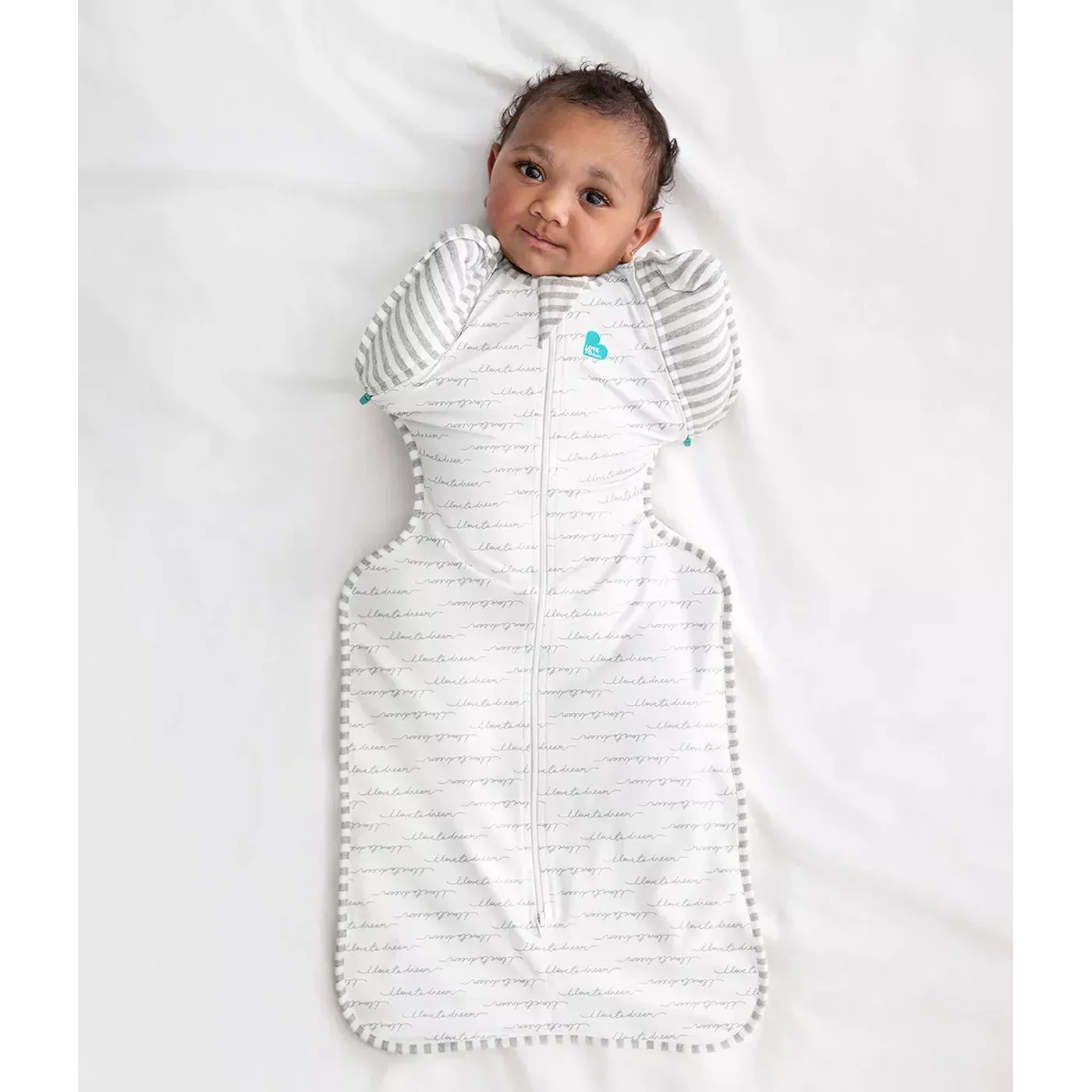 Love To Dream Swaddle Up™ Transition Bag Original 1.0 Tog White Dreamer Medium - Image 3