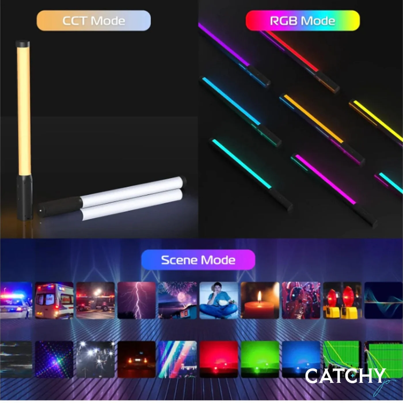LS-188 Portable Handheld RGB LED Light - Image 2