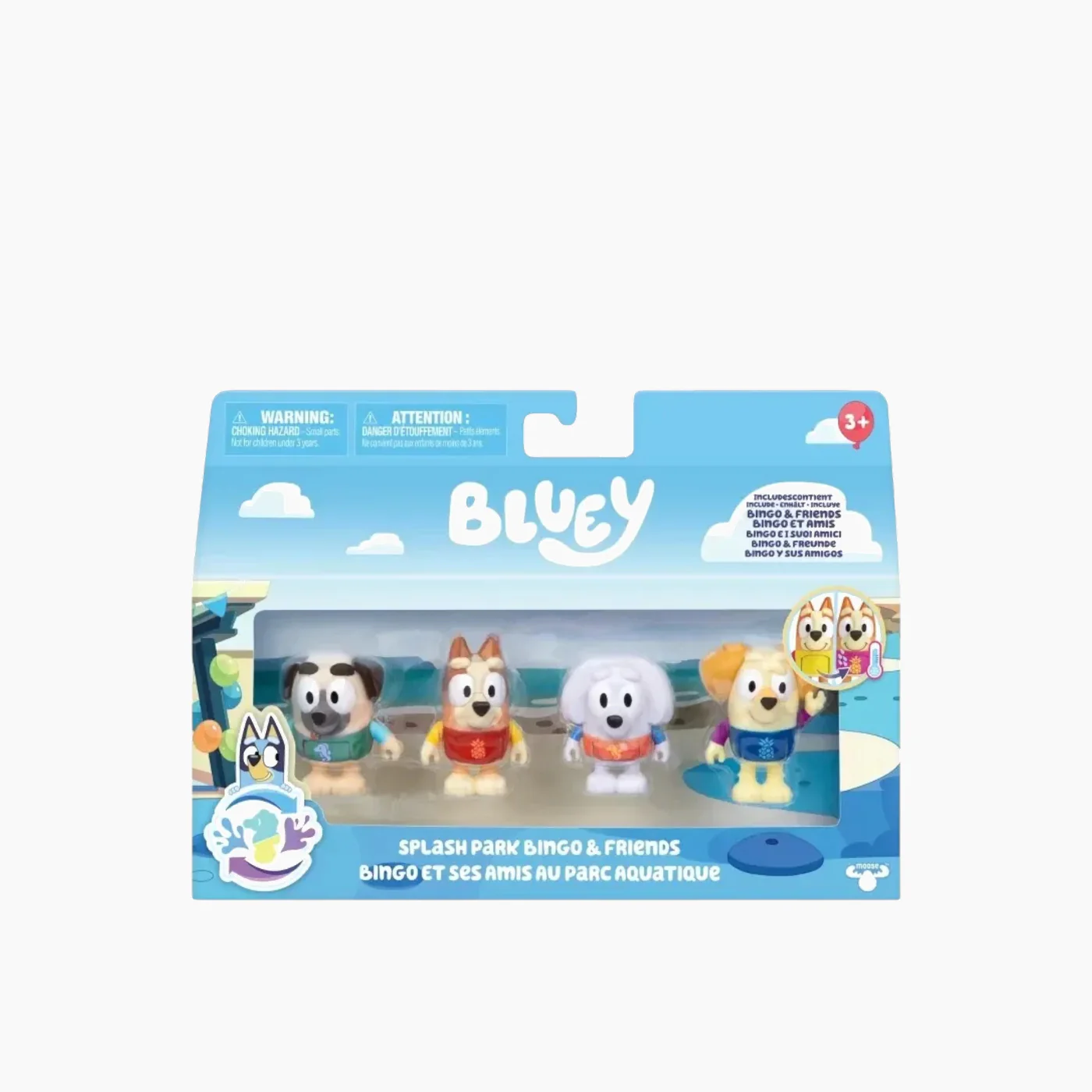 luey Splash Park ingo & Friends Colour Change 4-Pack S13