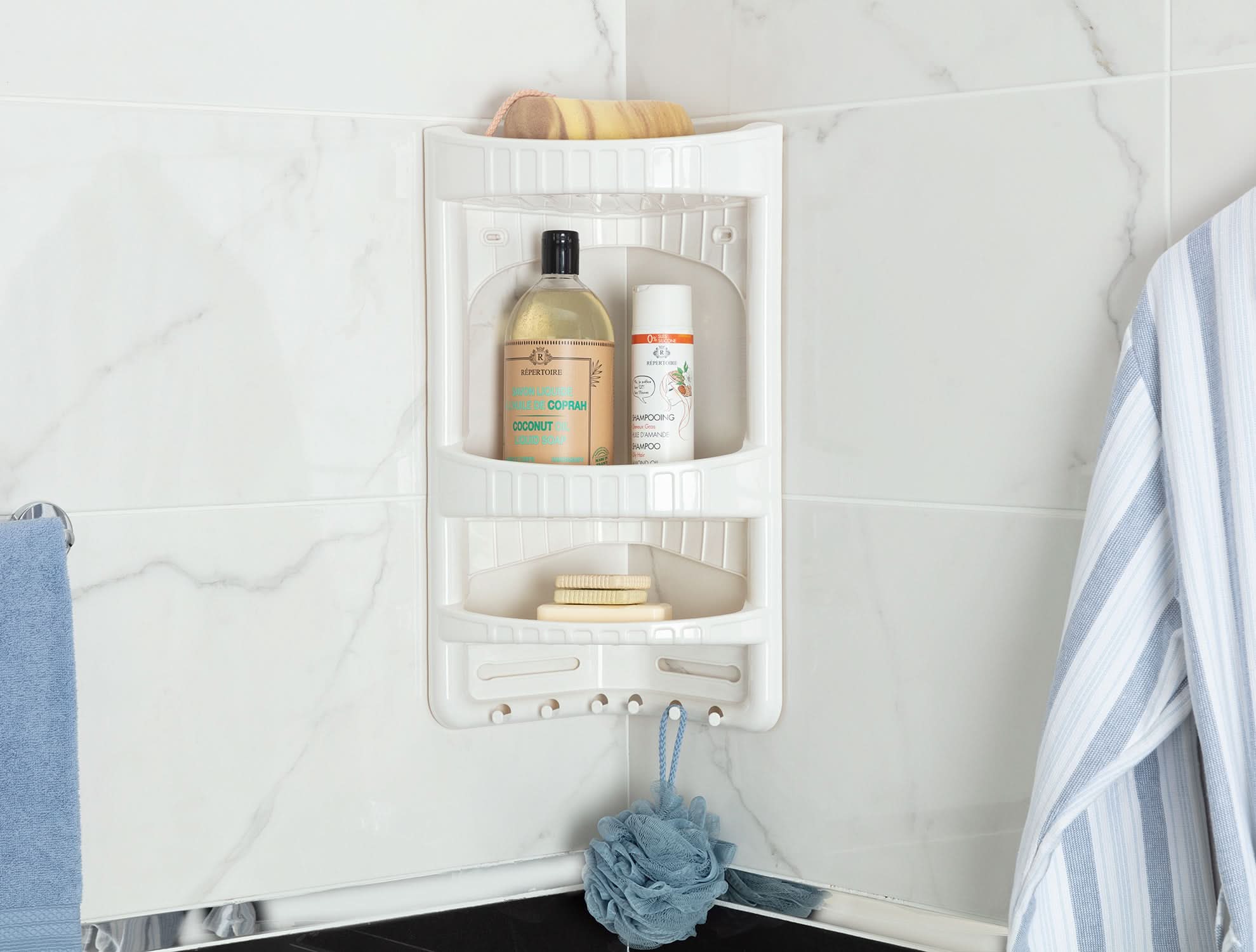 Madame Coco Luned Corner 3 Tiers Shelf Hanger - Image 7