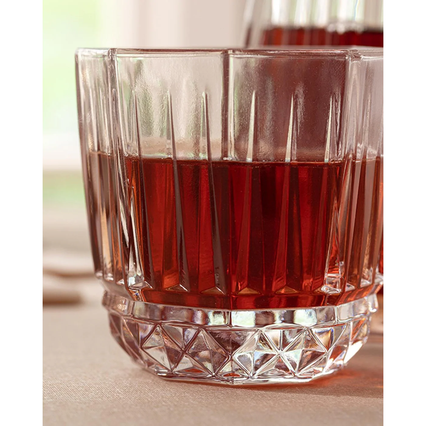 EH Living Luzia Glass 3 Pieces Decanter 1000 ml + 250 ml Transparent - Image 3