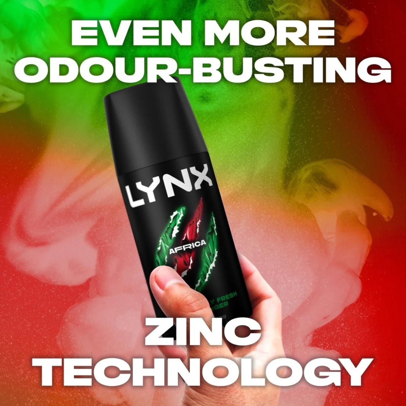 Lynx Africa Deodorant Bodyspray Travel Size 35 mL - Image 5