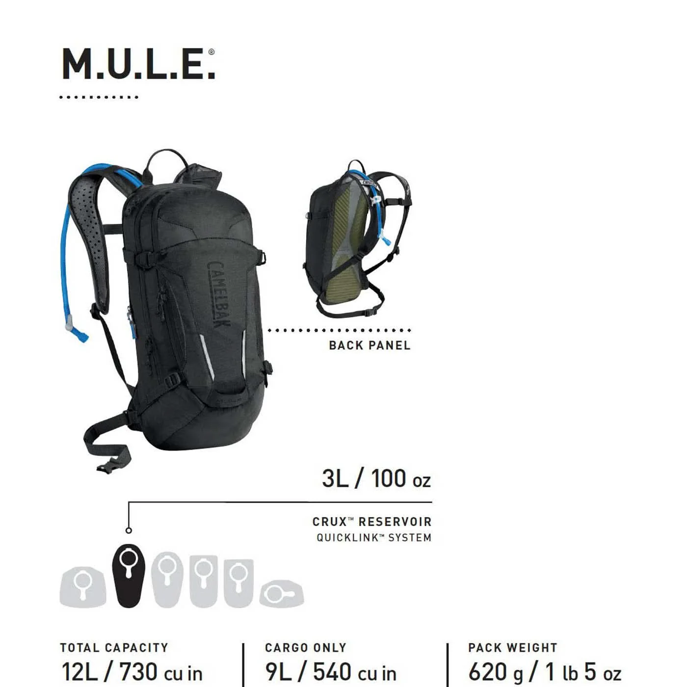 CamelBak M.U.L.E. Hydration Pack - Image 9