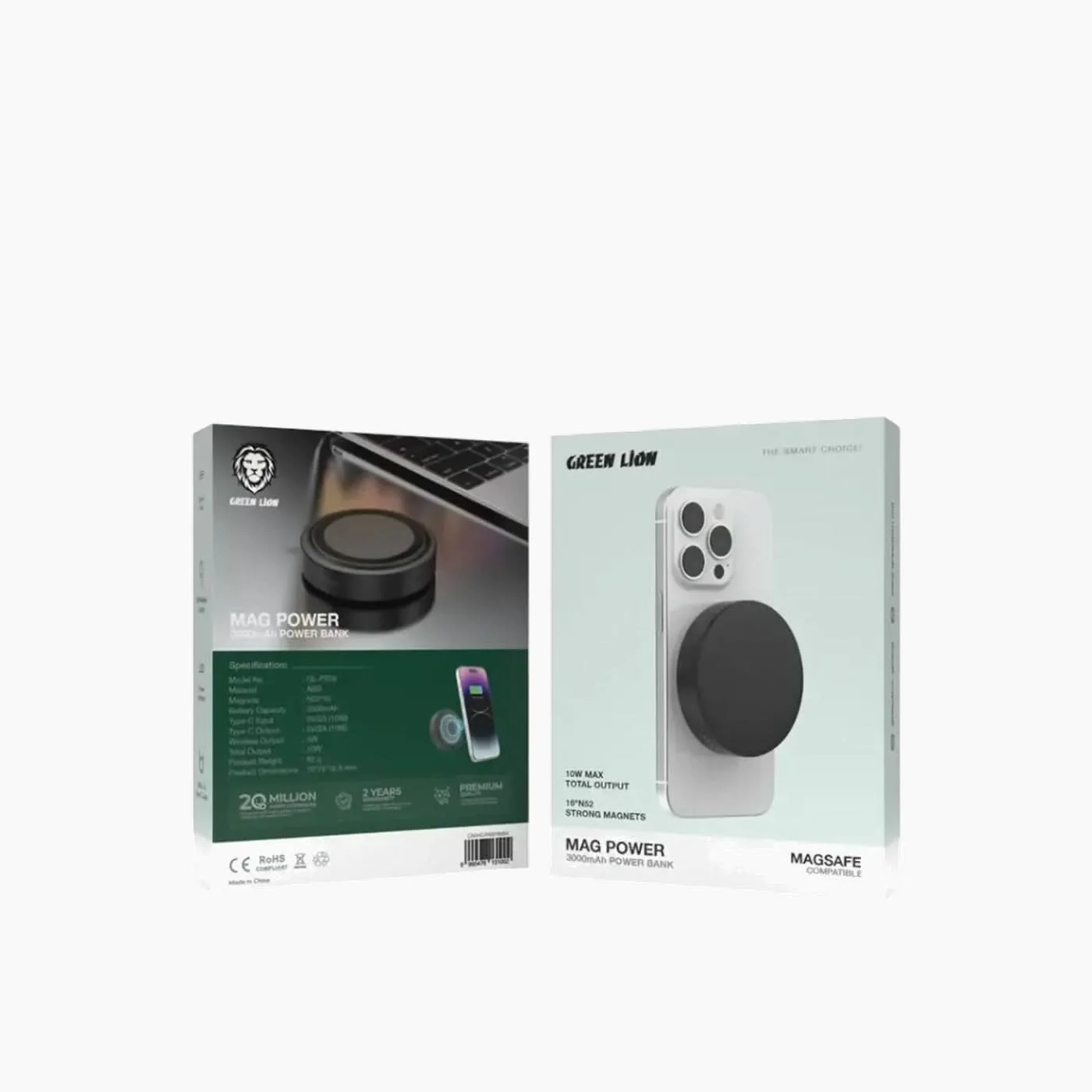 Green Lion MAG Power 3000mAh Power Bank - Image 3