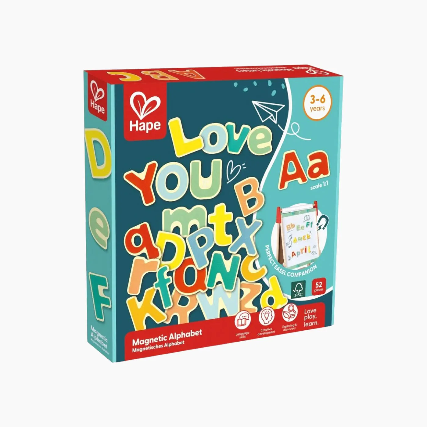 Hape Magnetic Alphabet Letters - Image 3
