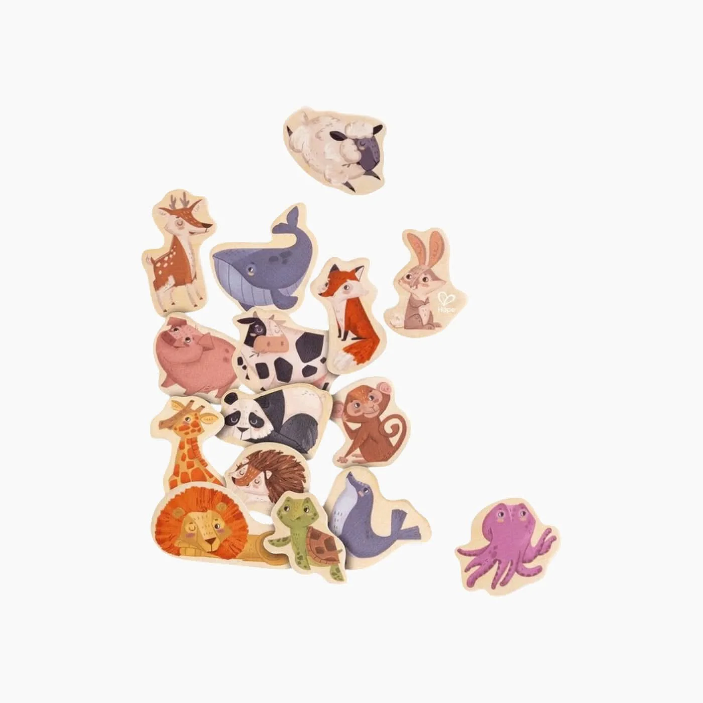 Hape Magnetic Animals Mix and Match Set - Image 2