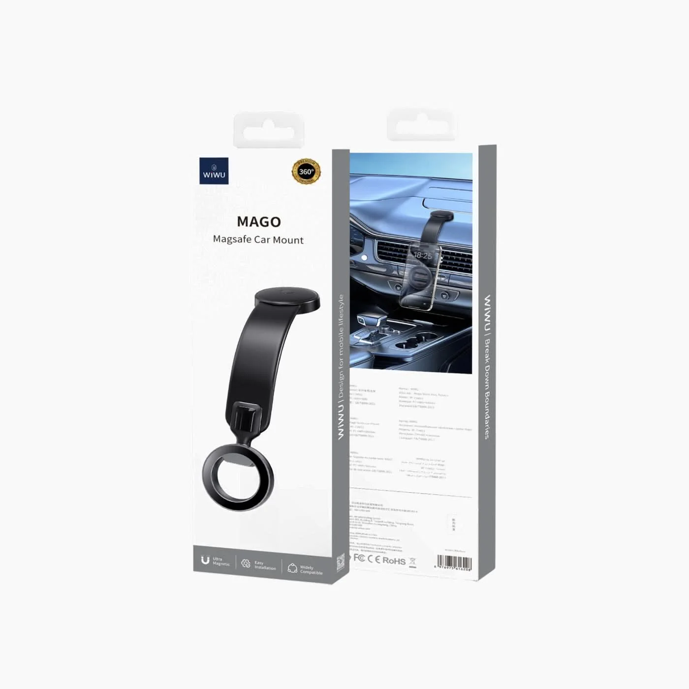 Wiwu MAGO Series Magsafe Car Mount - Image 3