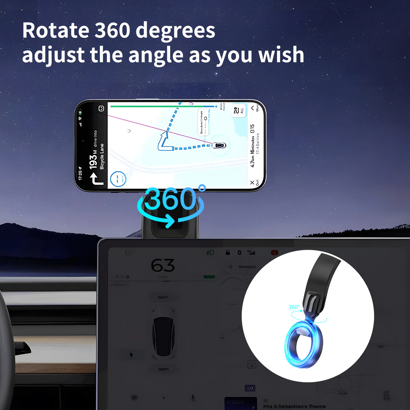 Wiwu MAGO Series Magsafe Car Mount - Image 5