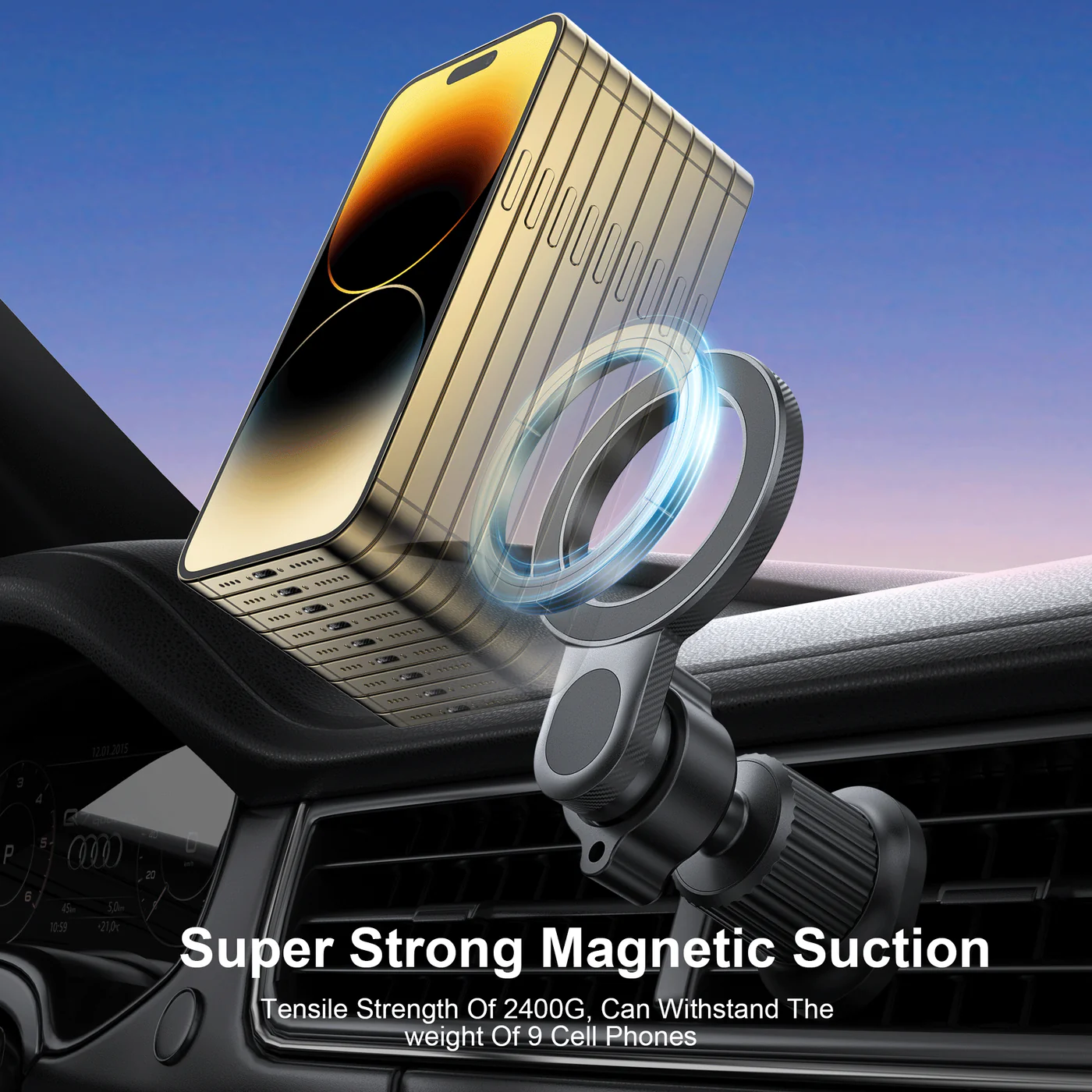 Wiwu MAGO Series Magsafe Car Mount - Image 2