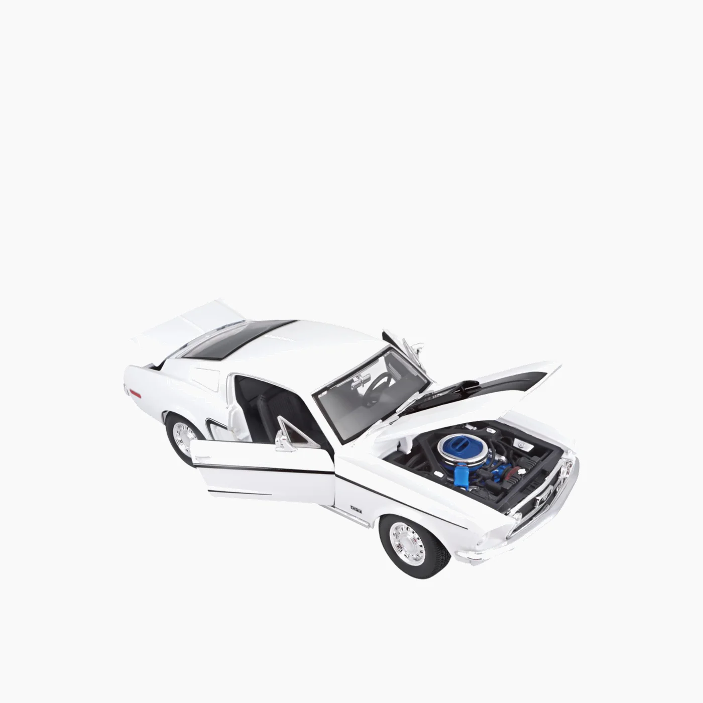 Maisto Bburago 1:18 Special Edition – 1968 Ford Mustang GT Cobra Jet - Image 4