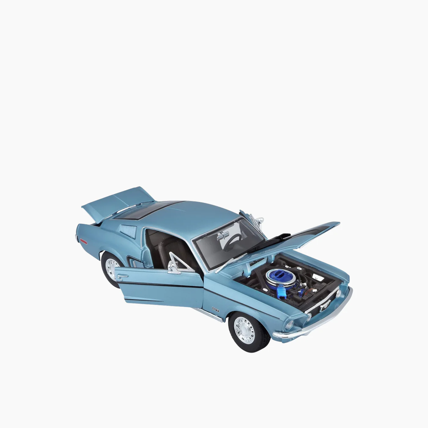 Maisto Bburago 1:18 Special Edition – 1968 Ford Mustang GT Cobra Jet - Image 9