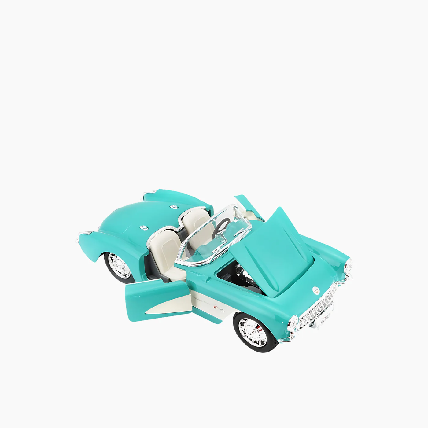 Maisto Burago 1:24 SP. ED. (A) - 1957 Chevrolet Corvette Turquoise - Image 2