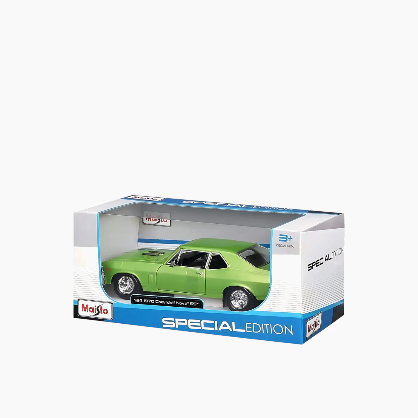 Maisto Burago 1:24 SP. ED. (A) - 1970 Chevrolet Nova SS - Image 4