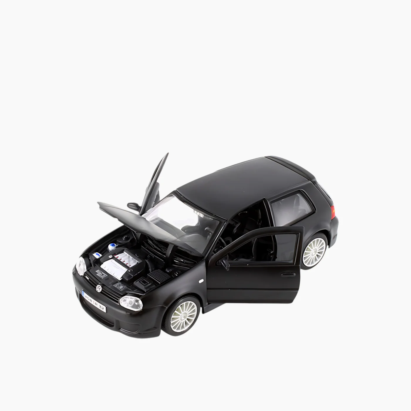 Maisto Burago 1:24 SP. ED. (A) - Volkswagen Golf R32 Dull Black - Image 3