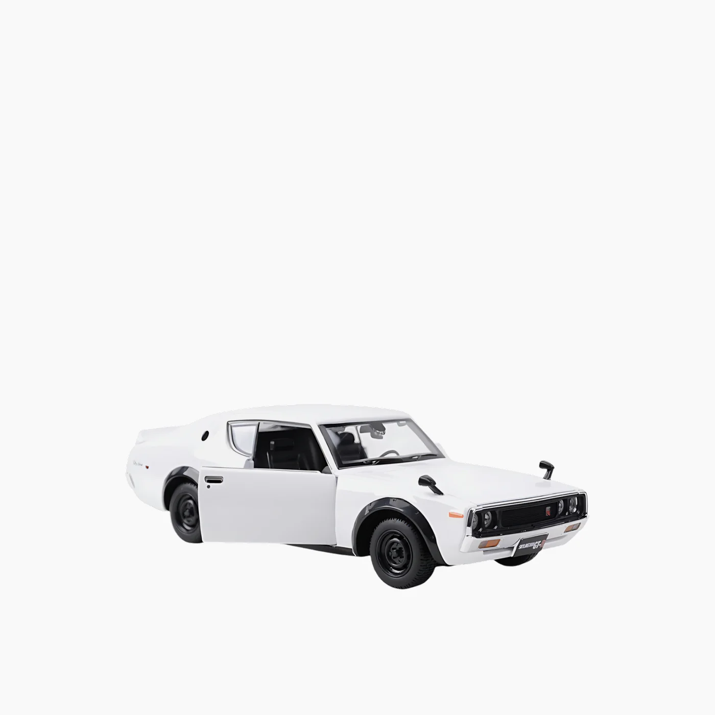 Maisto Burago 1:24 SP. ED. (B) - 1973 Nissan Skyline 2000GT-R (KPGC110) White - Image 2