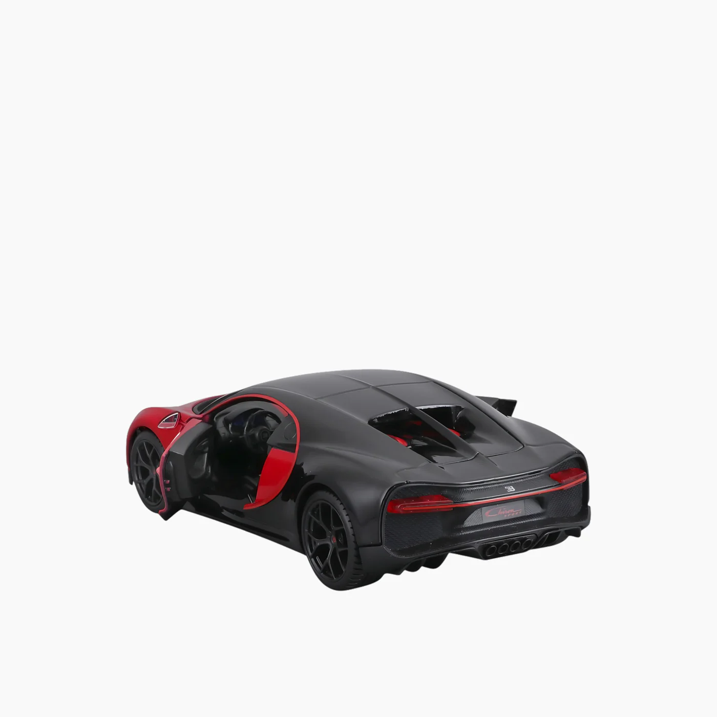 Maisto Burago 1:24 SP. ED. (B) - Bugatti Chiron Sport BlacK/Red - Image 8