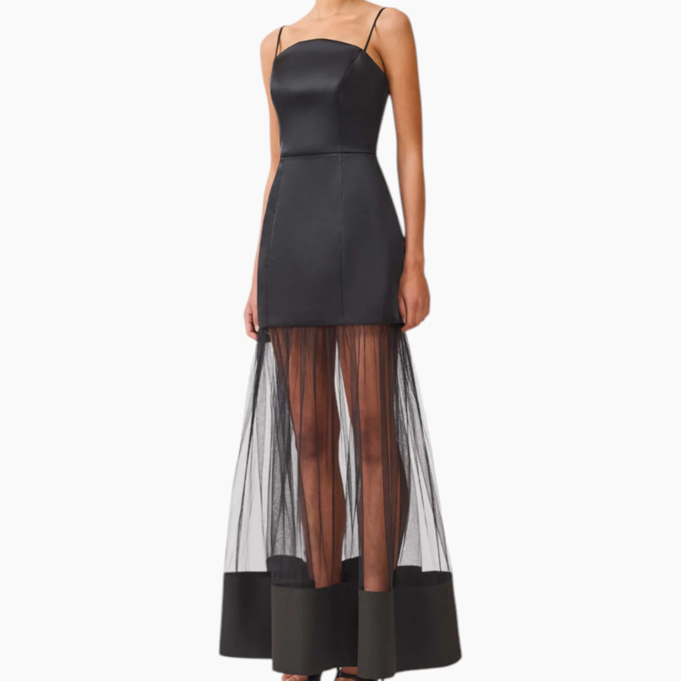 Elliatt Marcella Strapless Gown in Black - Image 3