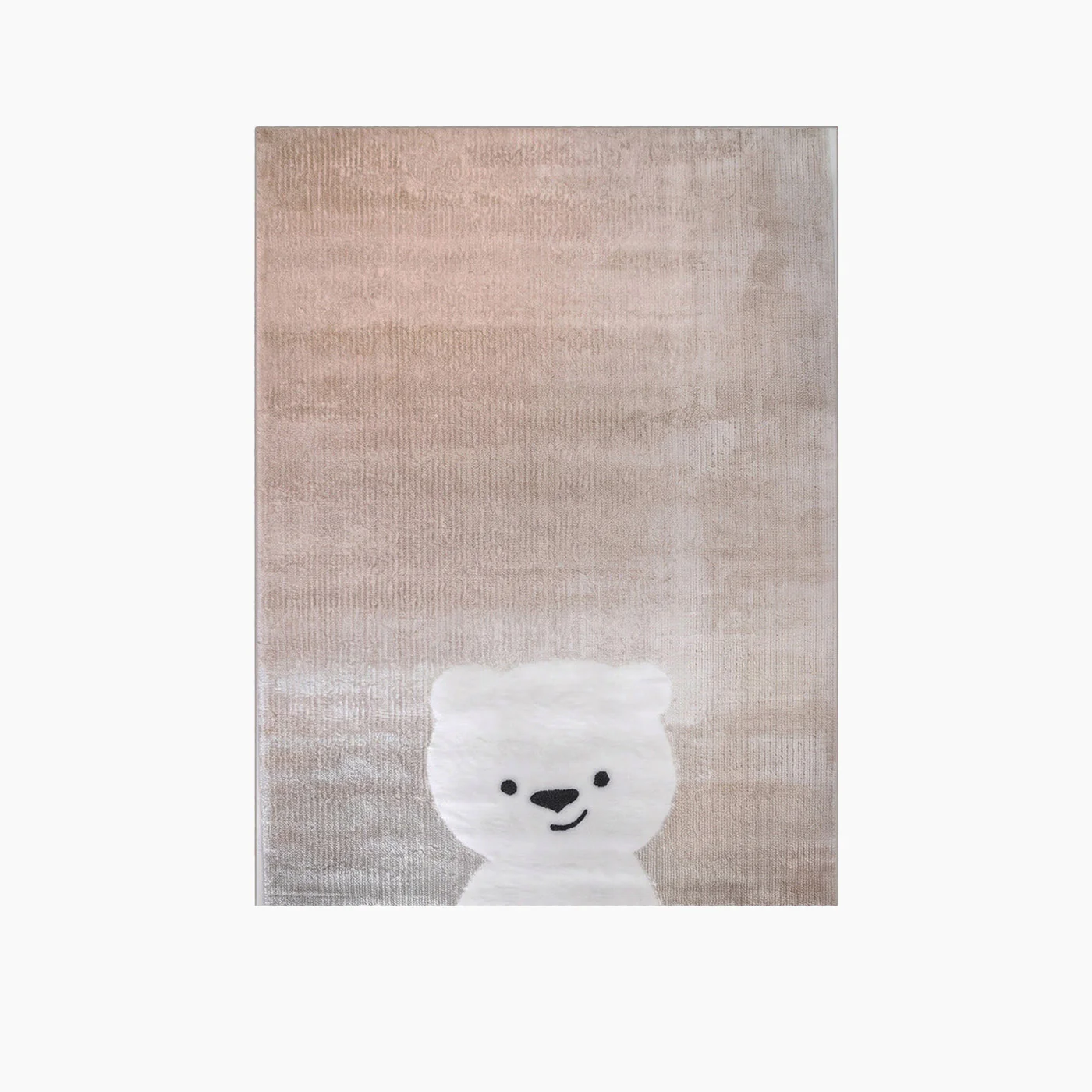 Cozy Bear Kids Rug – Beige Frost