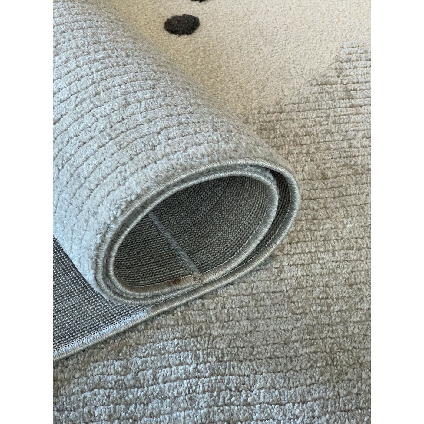 Cozy Bear Kids Rug – Beige Frost - Image 5