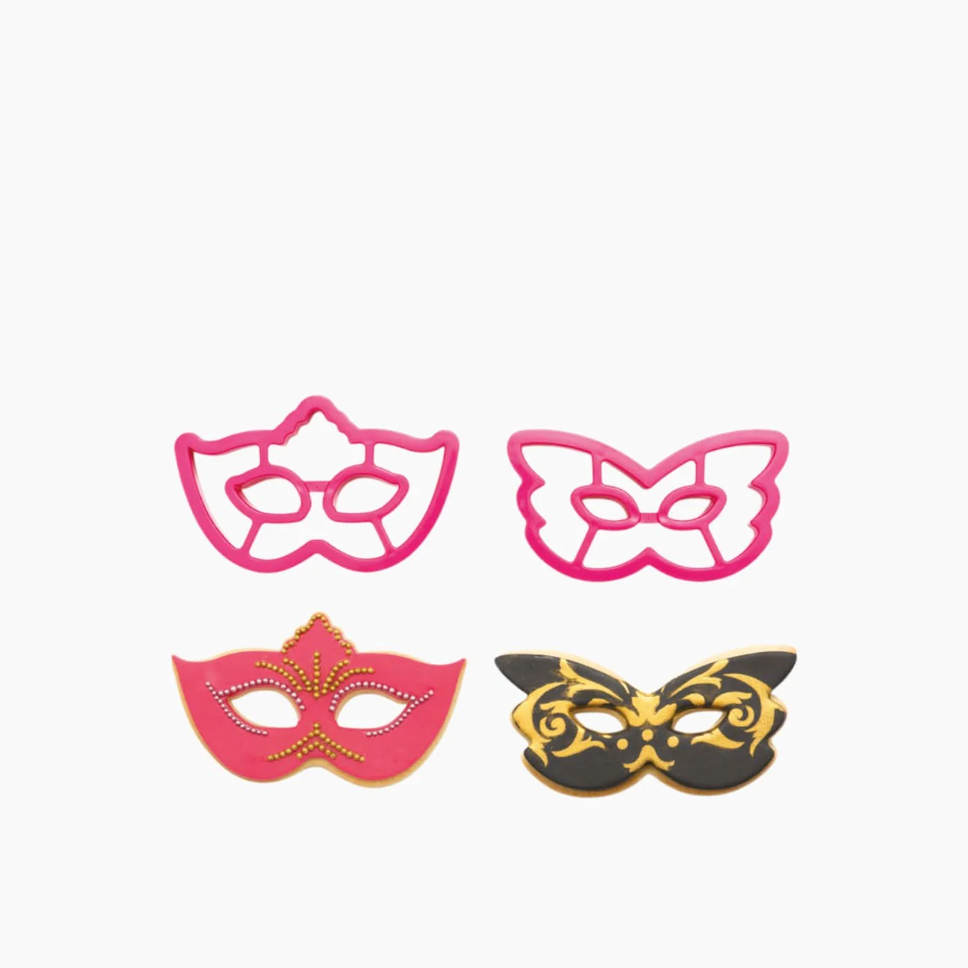 Decora Mask Cookie Cutters - Image 2