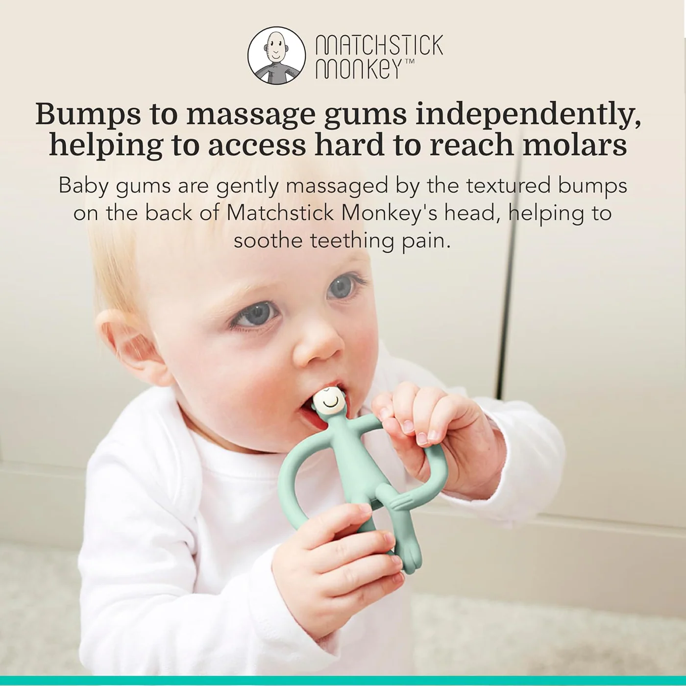 Matchstick Monkey Teething Toy - Image 9