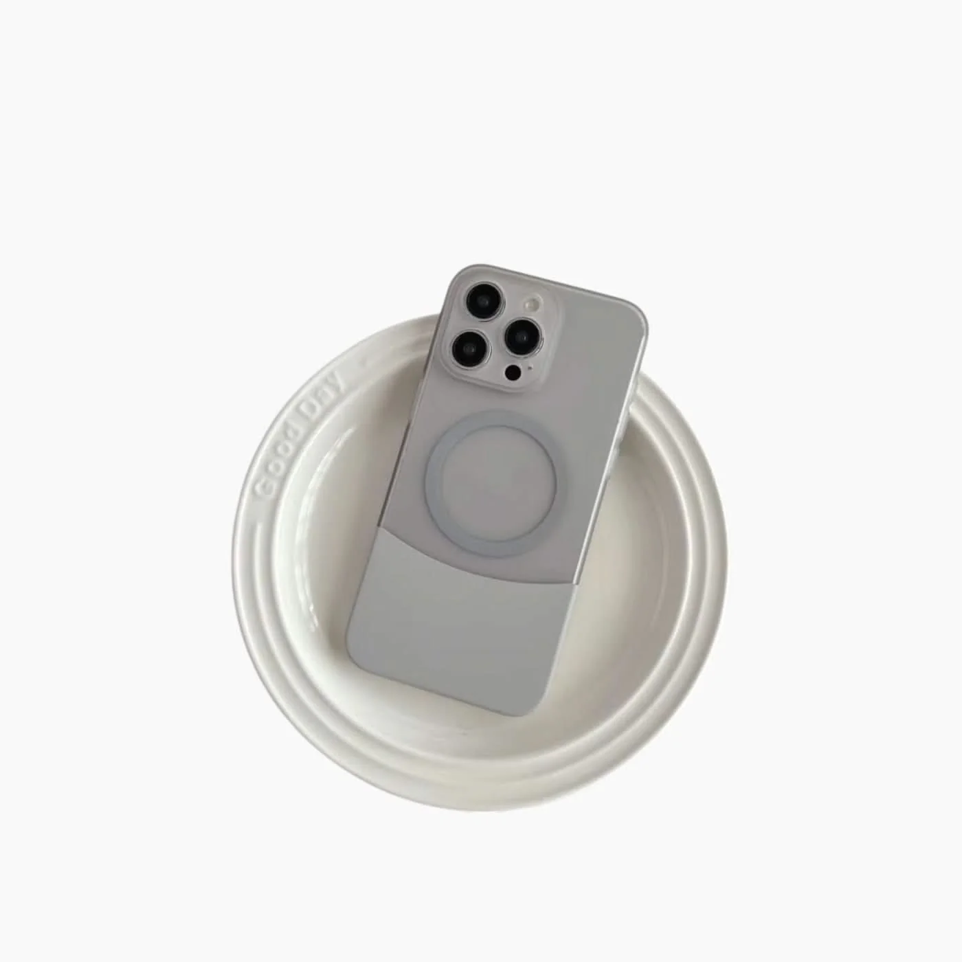 Catchy Jo iPhone Splicing Magnetic Case - Image 4
