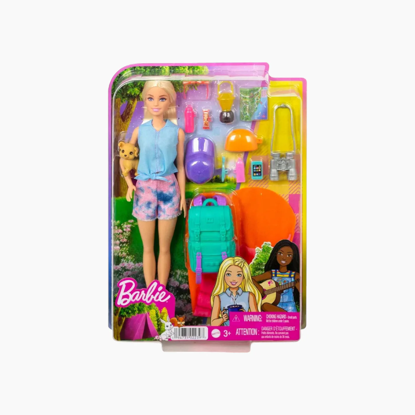 Mattel Barbie Camping Dolls + Piece Count-Doll 1 - Image 5