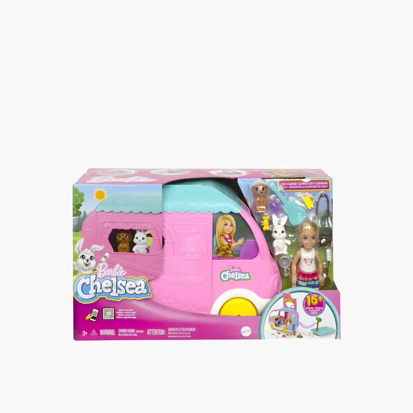 Mattel Barbie Club Chelsea Camper Refresh - Image 4